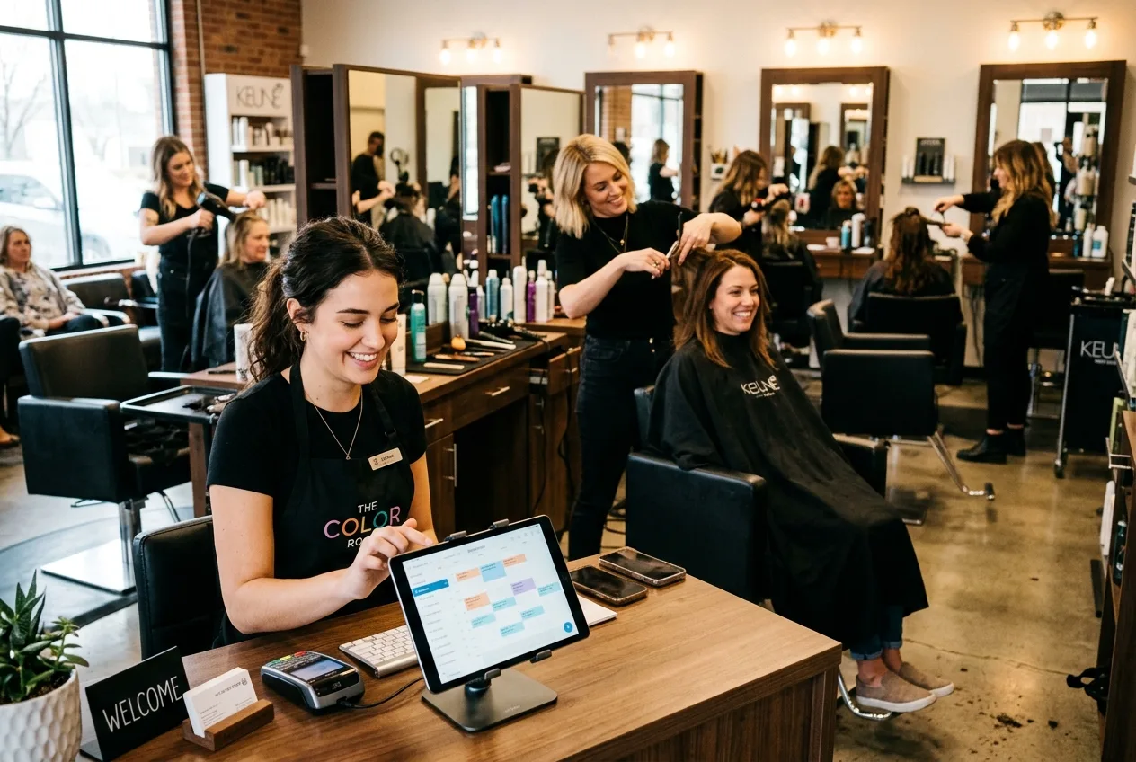 Ukázka efektivního nastavení lokálního SEO a výkonnostní reklamy pro salon